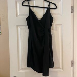 Bailey Blue Black Slip Mini Dress Spaghetti Strap